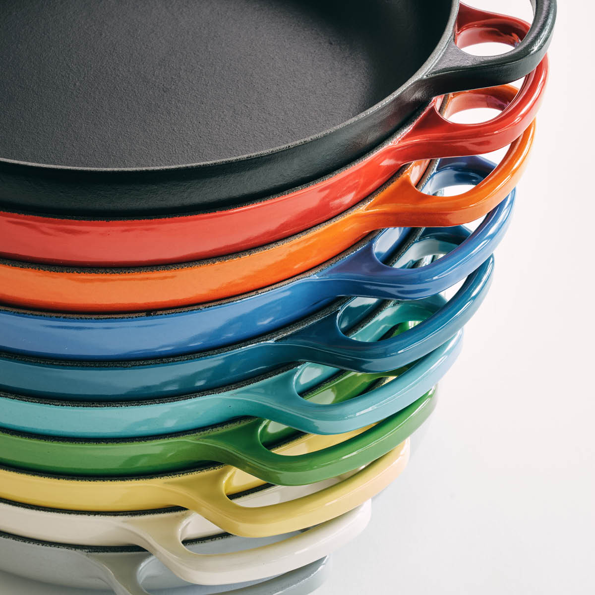 Le Creuset Signature Paistinpannu puukahvalla 28 cm Caribbean