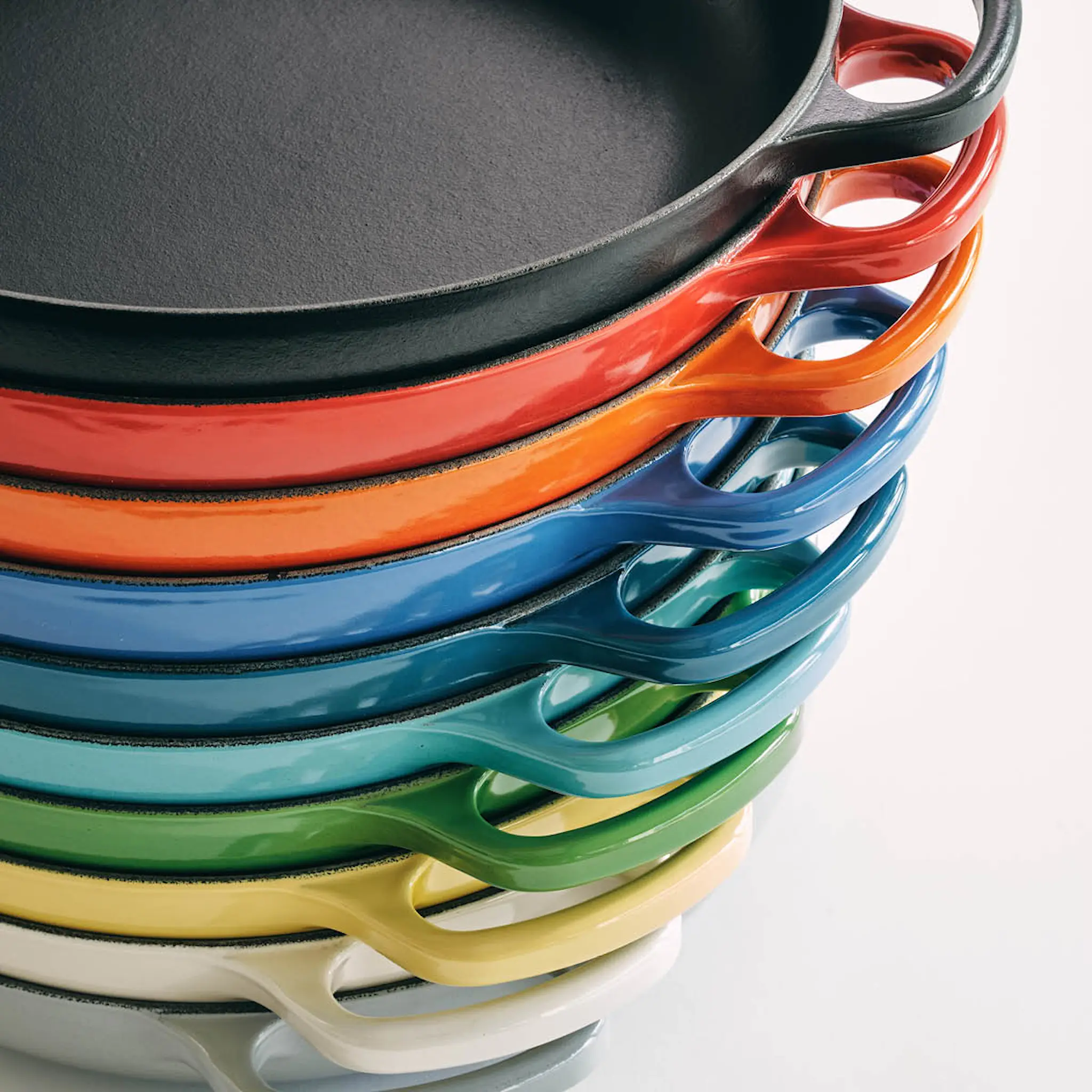 Le Creuset Signature Paistinpannu puukahvalla 28 cm Caribbean