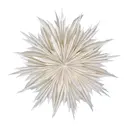 Dust julstjärna 40 cm off-white
