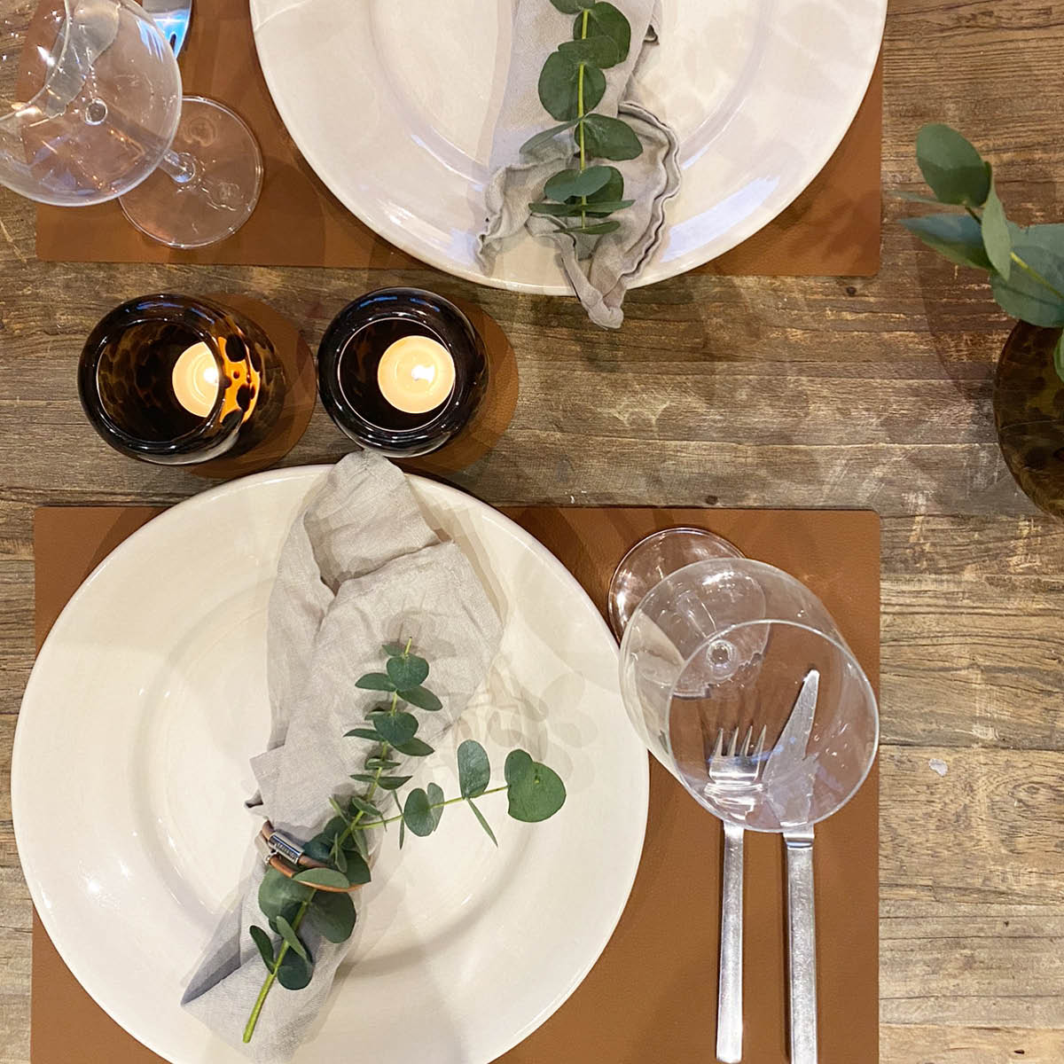 MiLLE W NORDISK DESIGN Rectangular Pöytätabletti 45x35 cm Ruskea