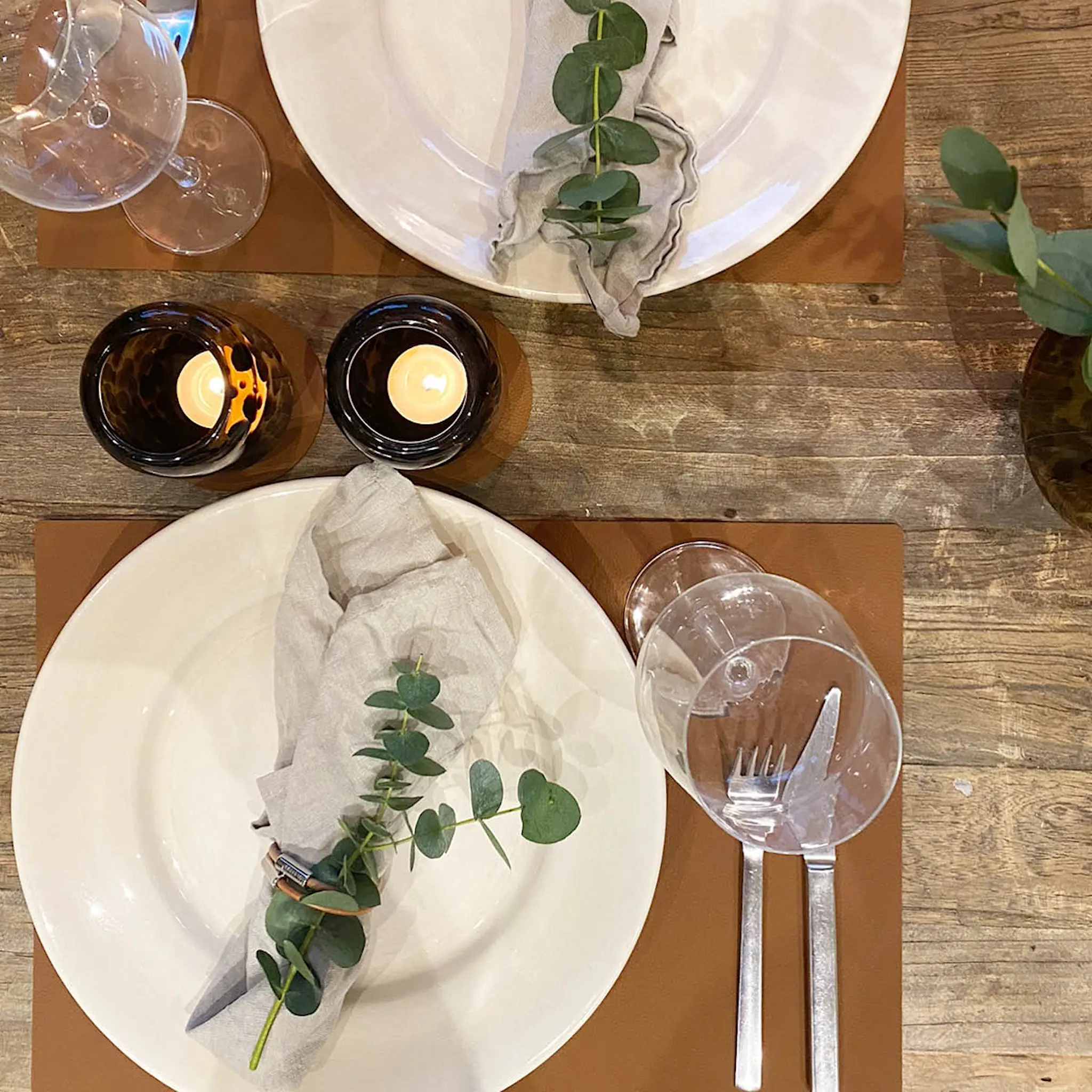 MiLLE W NORDISK DESIGN Rectangular Pöytätabletti 45x35 cm Ruskea