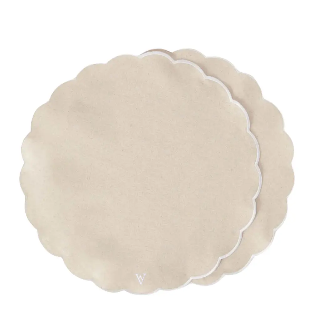 Grace Scallop Pöytätabletti 42 cm 2 kpl Santorini