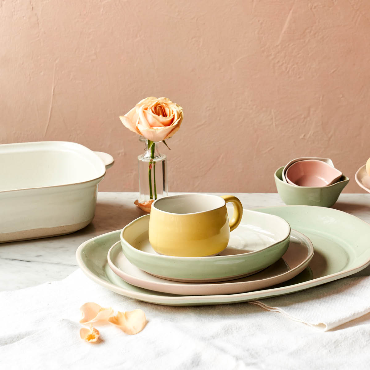 Jamie Oliver Big Love ugnsform 39x25 cm vit