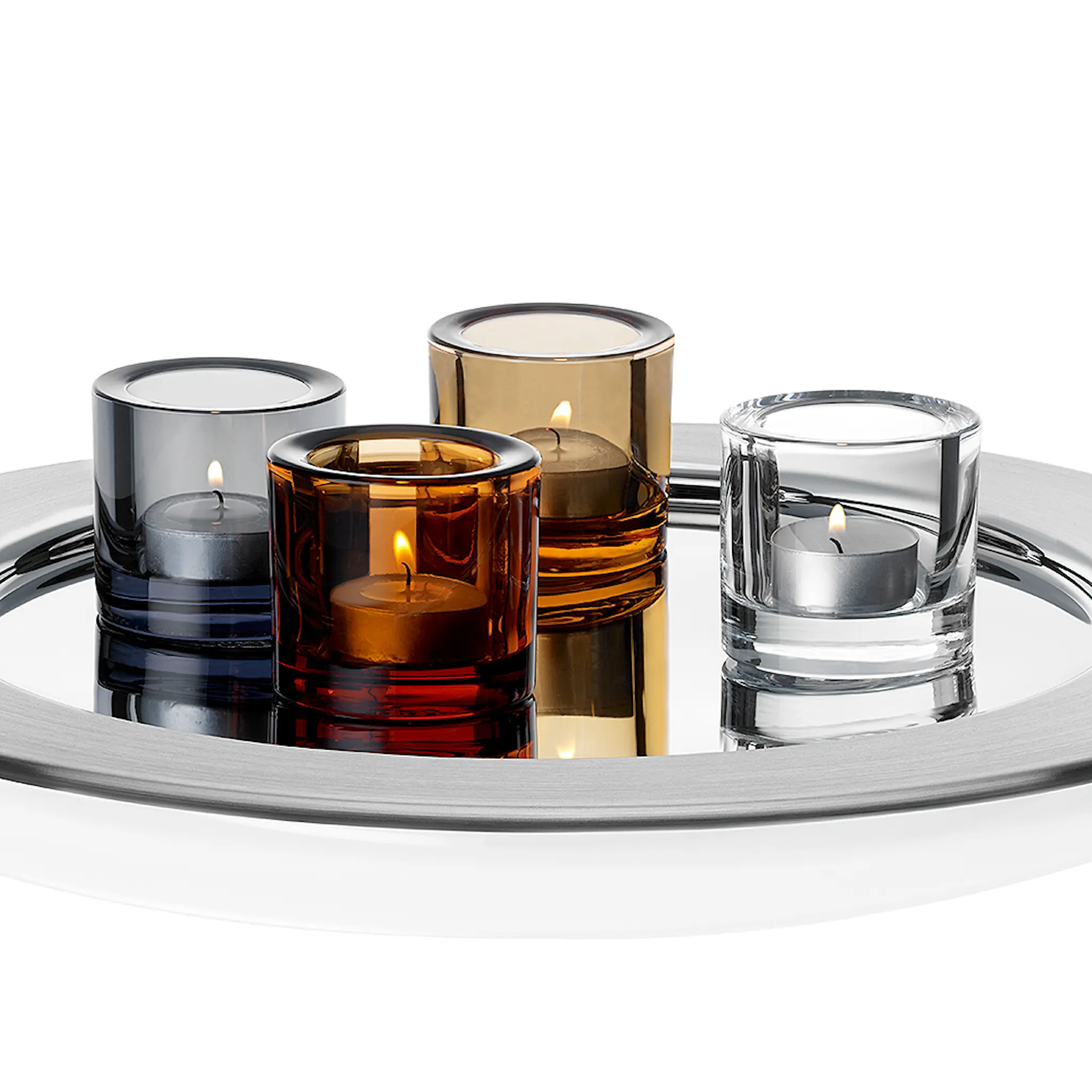 iittala Kivi Ljuslykta 6 cm Klar