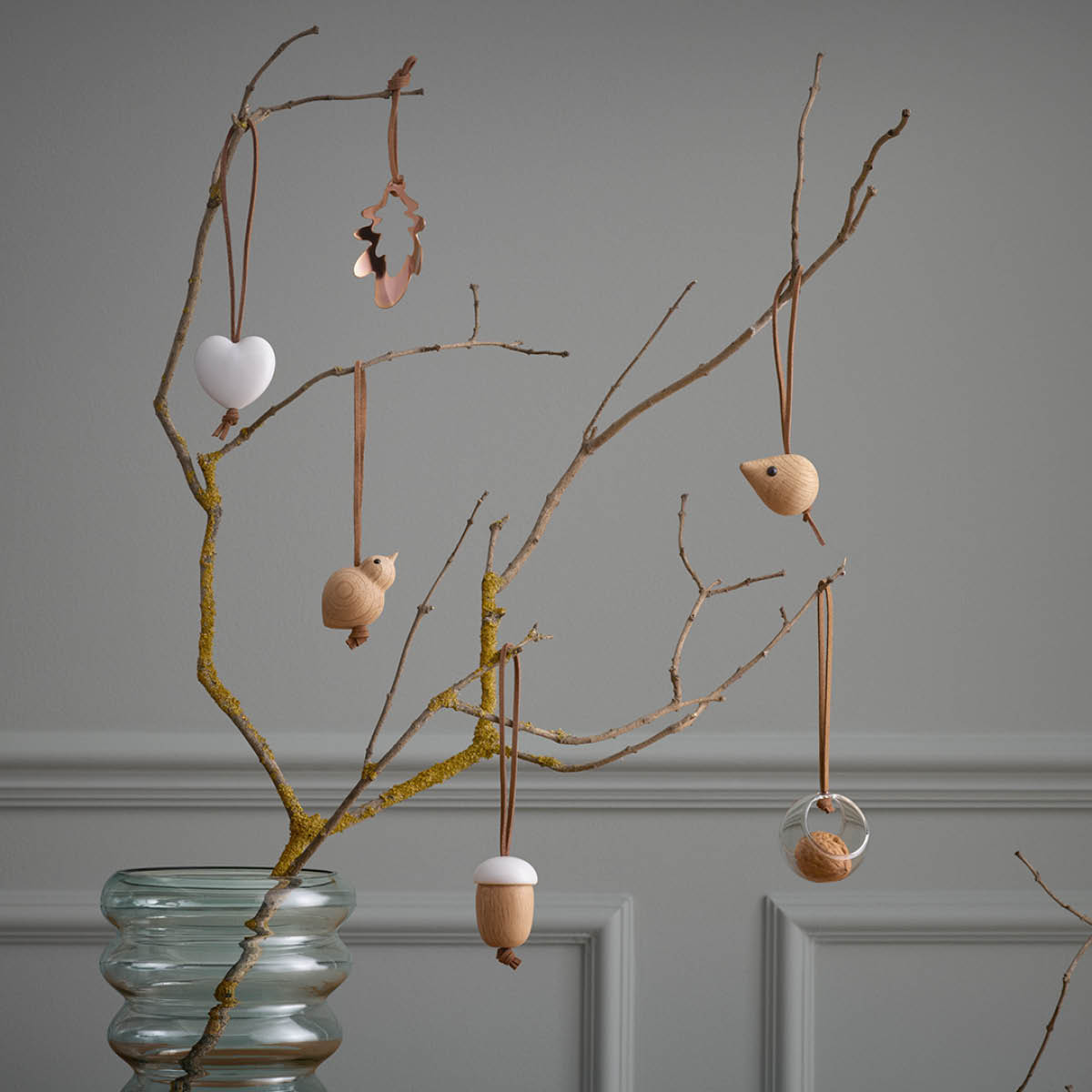 Rosendahl Nordic Tales mus 4 cm eik