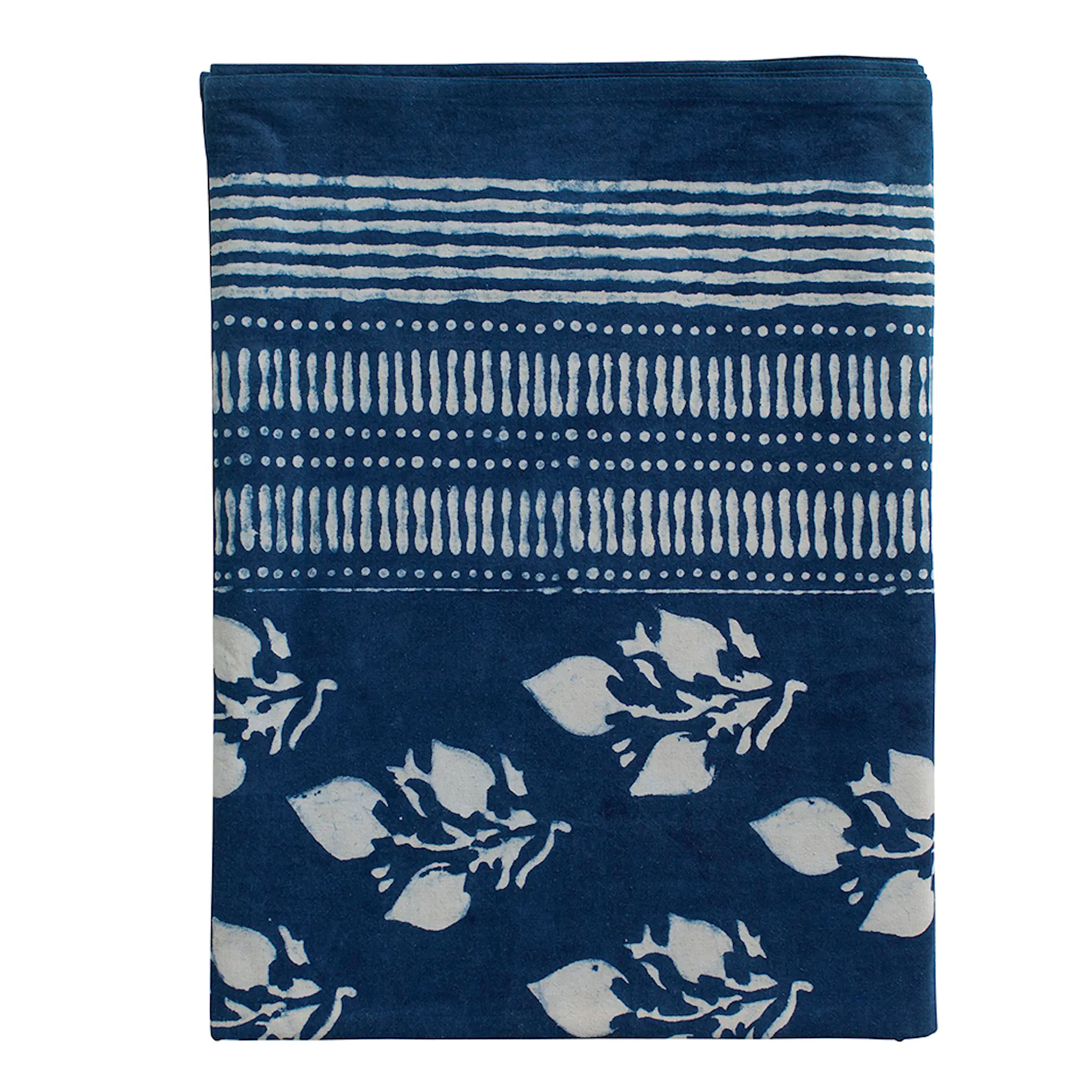 Chamois Indigo Bordsduk 150x350 cm Leaf