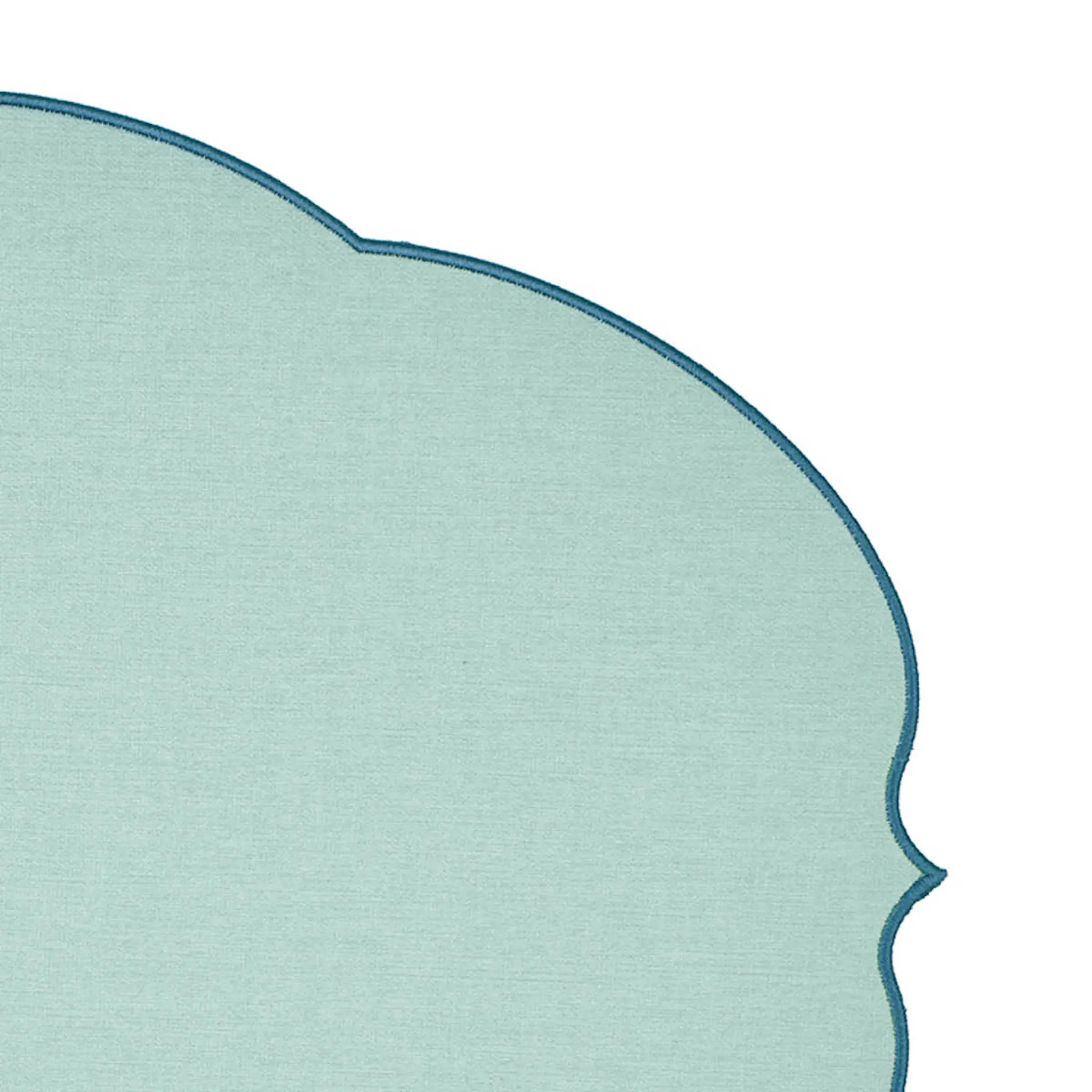 Guzzini Flowers Pöytätabletti 36x49 cm Dusty Blue