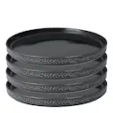 Servisen C tallrik 25 cm 4-pack antracit