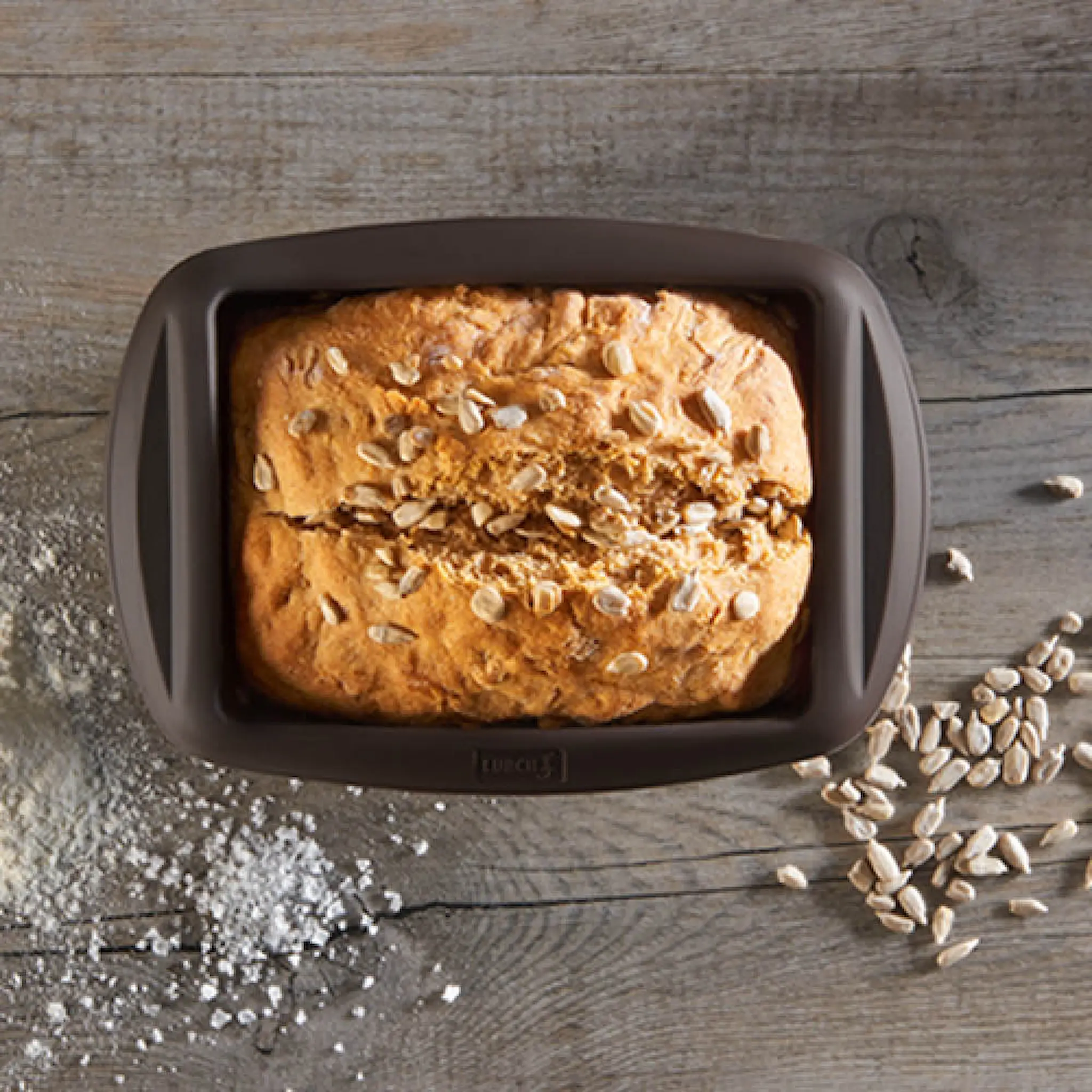 Lurch Flexiform bröd-/kakform 14,5 cm brun