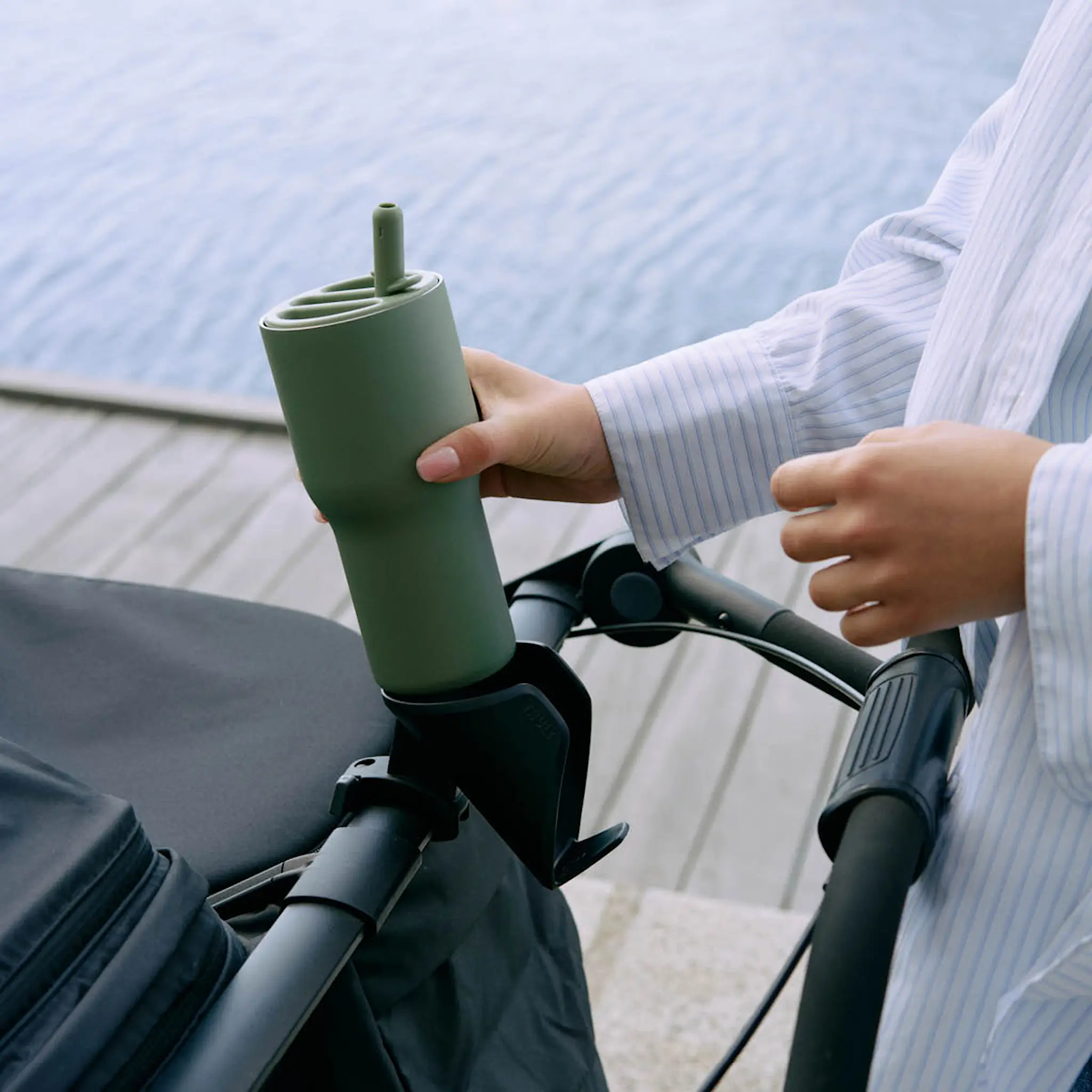 Eva Trio Sip'n'Go vesipullo 0,6 L green goddess