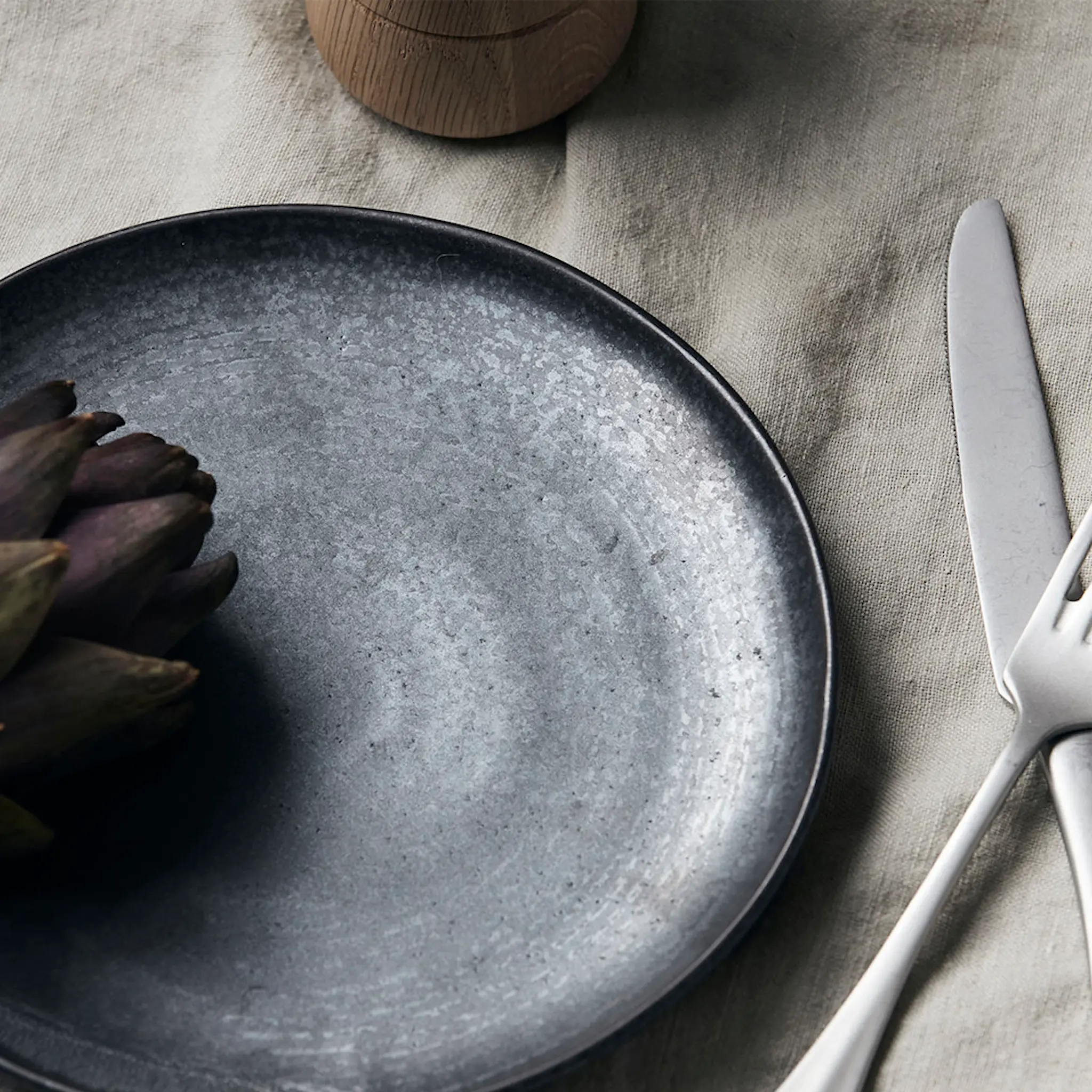 House Doctor Pion Lautanen 21,5 cm Musta/Ruskea