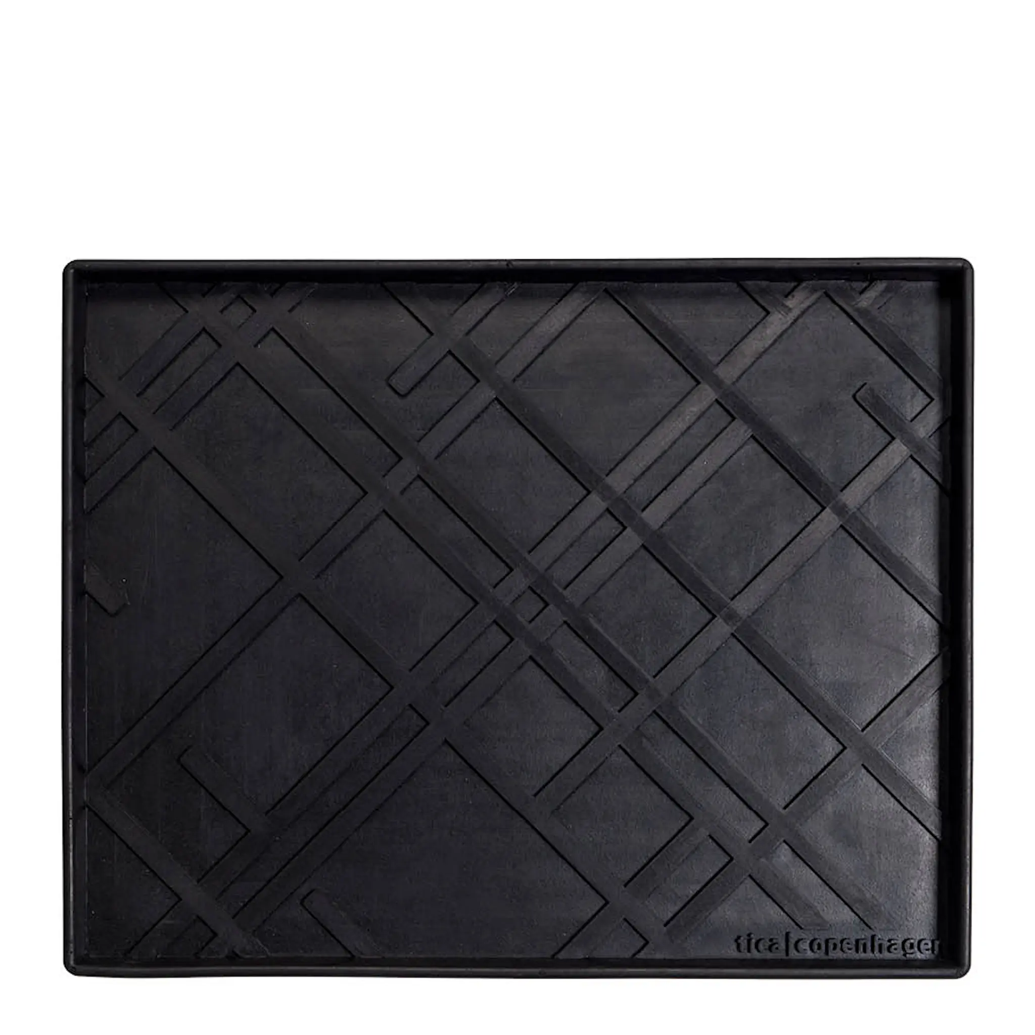 Tica Copenhagen Lines skobricka mellan 48x38x3 cm svart