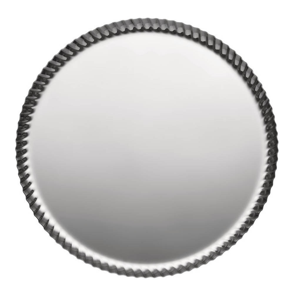 Alessi - Pleats Tarjotin 31 cm Kiiltävä teräs