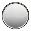 Pleats bricka 31 cm blankt stål