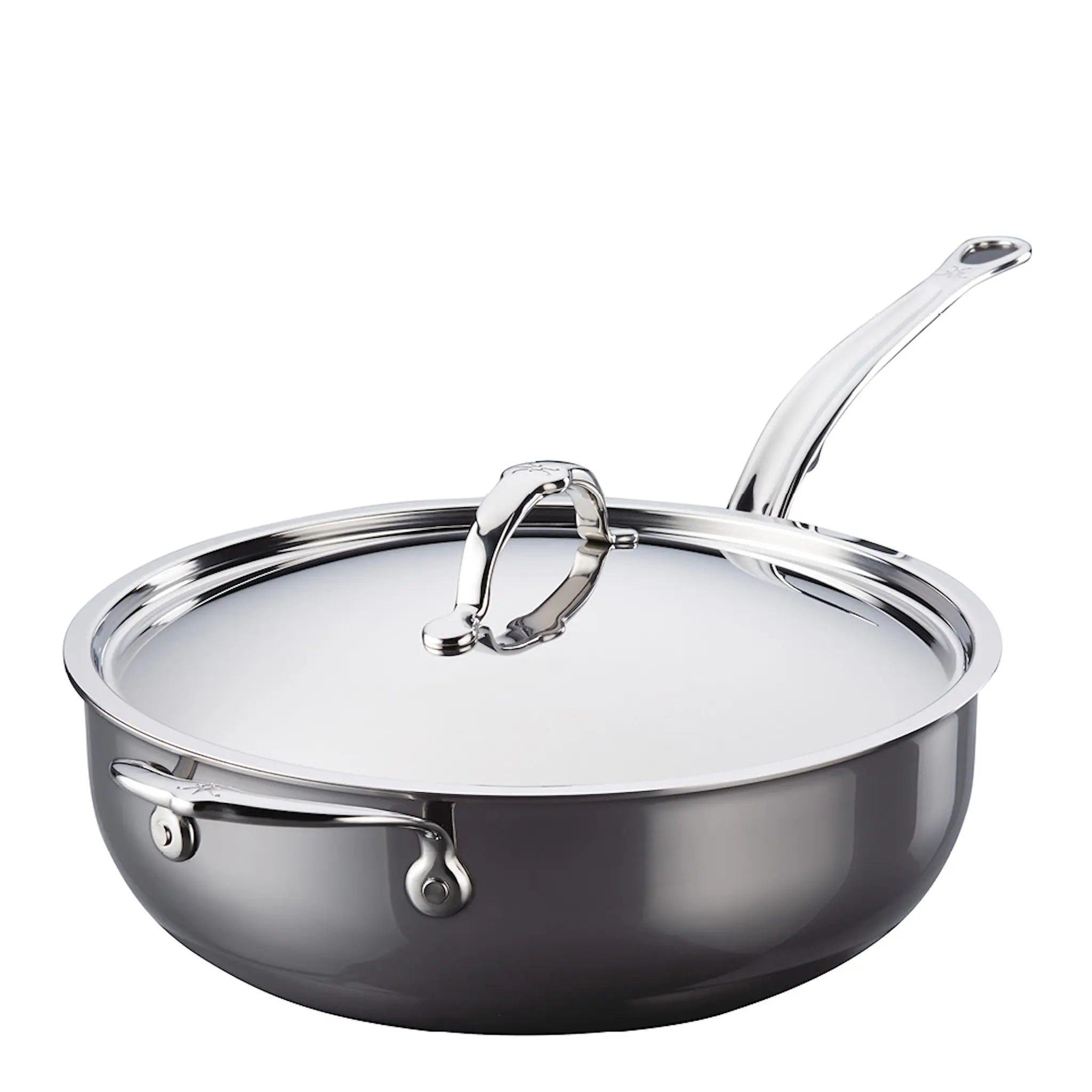 Hestan Nanobond Traktörpanna med lock 4,7 L Stål