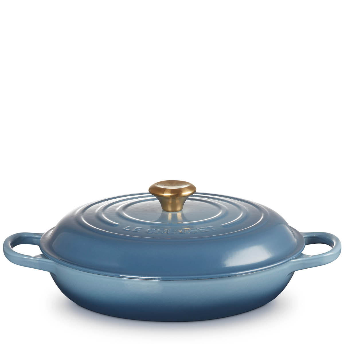 Le Creuset Signature buffetgryte 3,5L chambray/gull