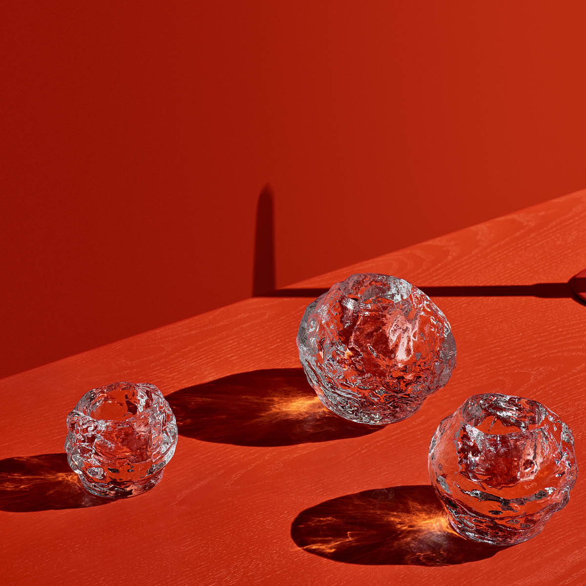 Kosta Boda Snowball Ljuslykta 9 cm