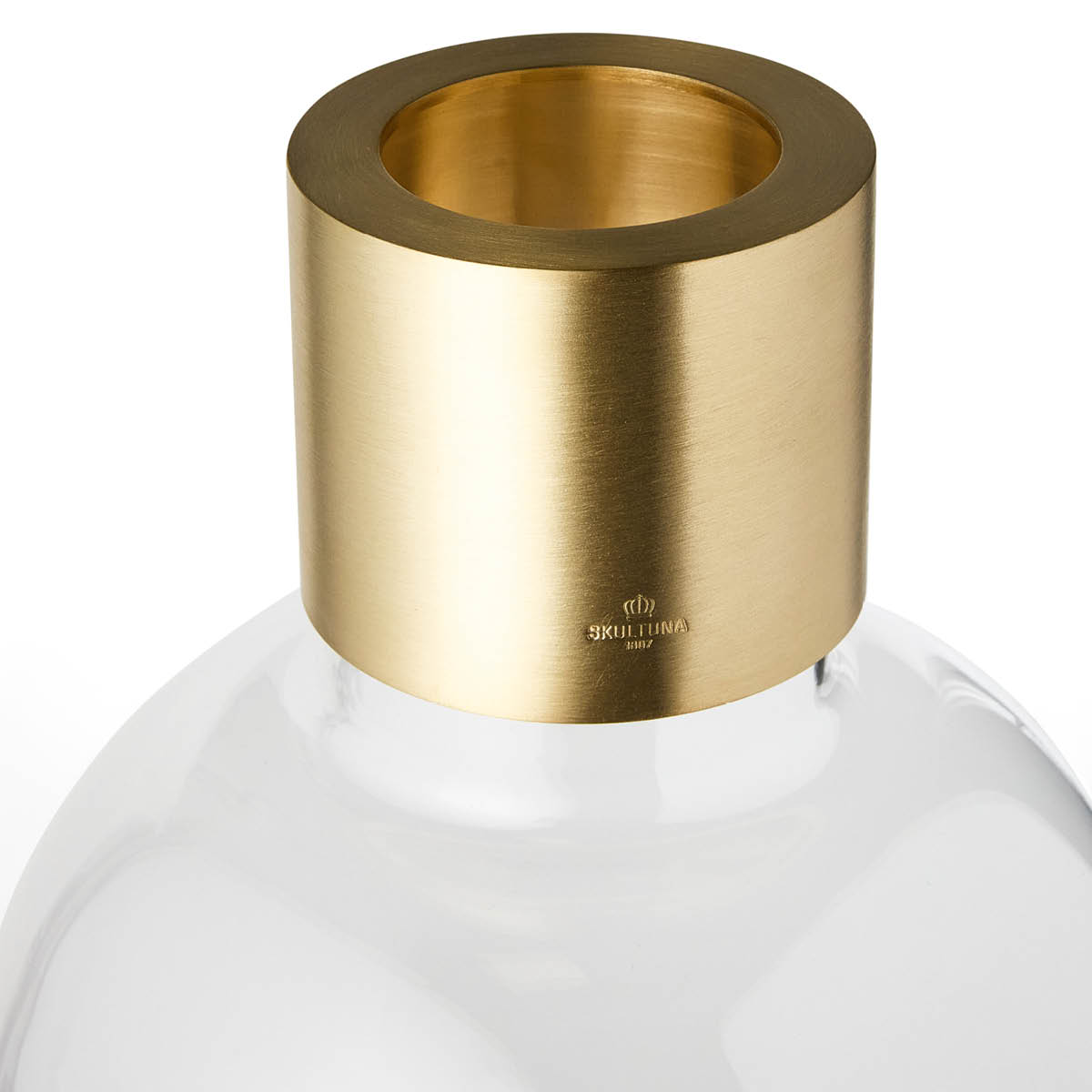 Skultuna Damejeanne Maljakko 45 cm Lasi/Messinki