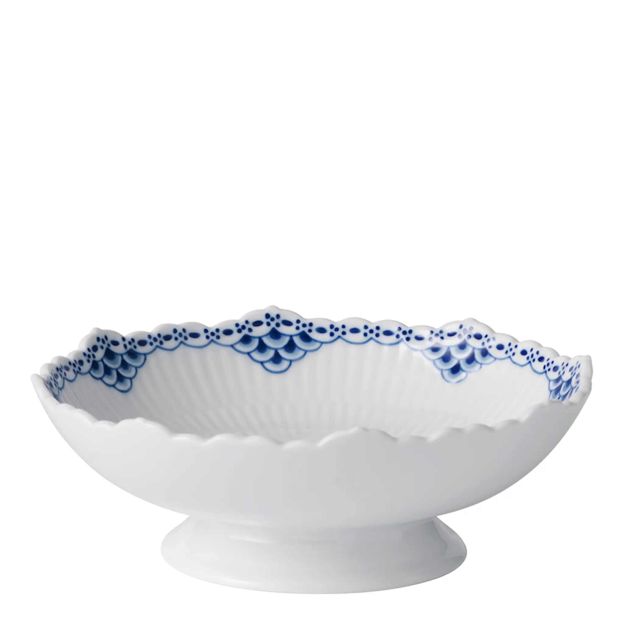 Royal Copenhagen Princess Skål på fot 17 cm