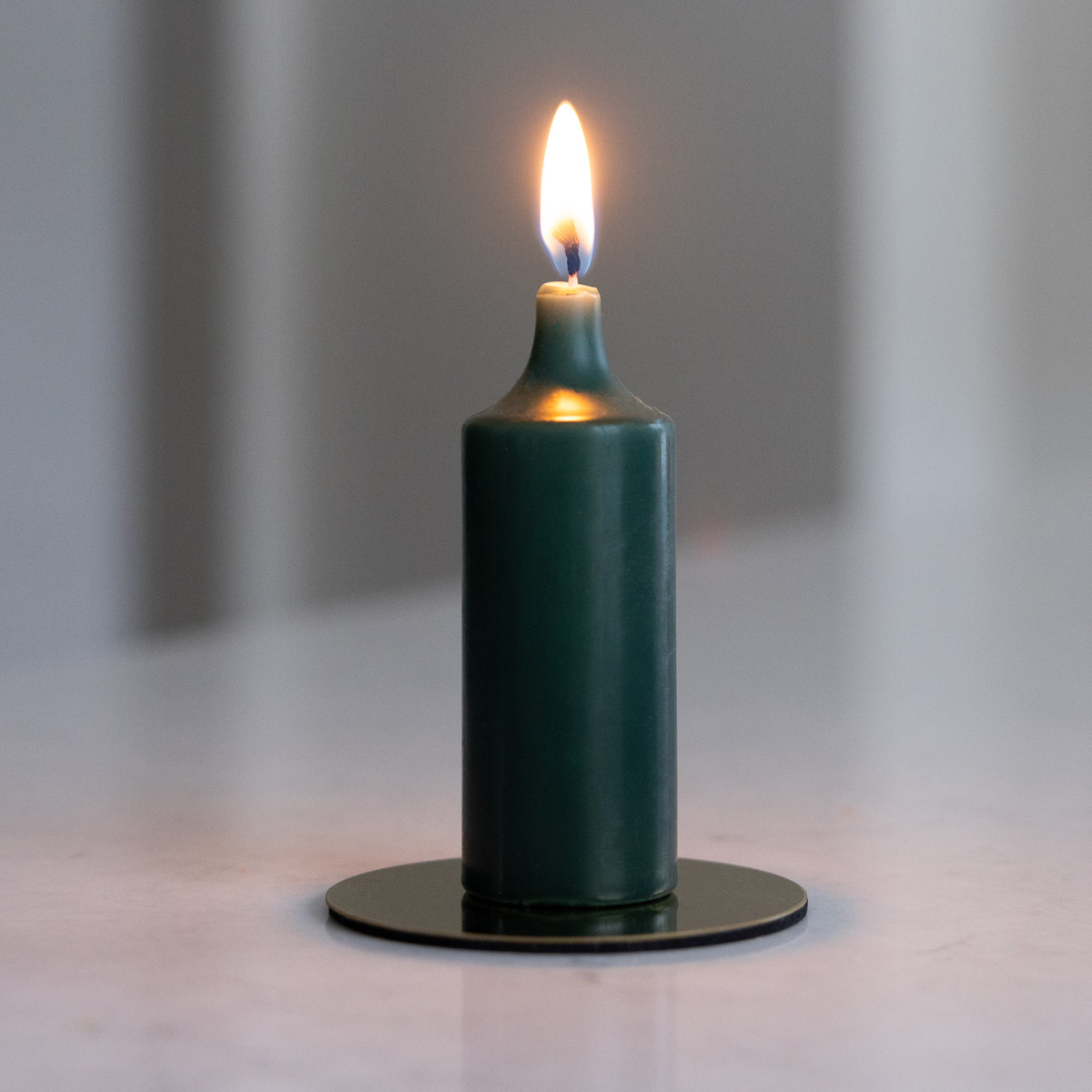 Liljeholmens Kupé Pöytäkynttilä 11 cm 4 kpl Vihreä