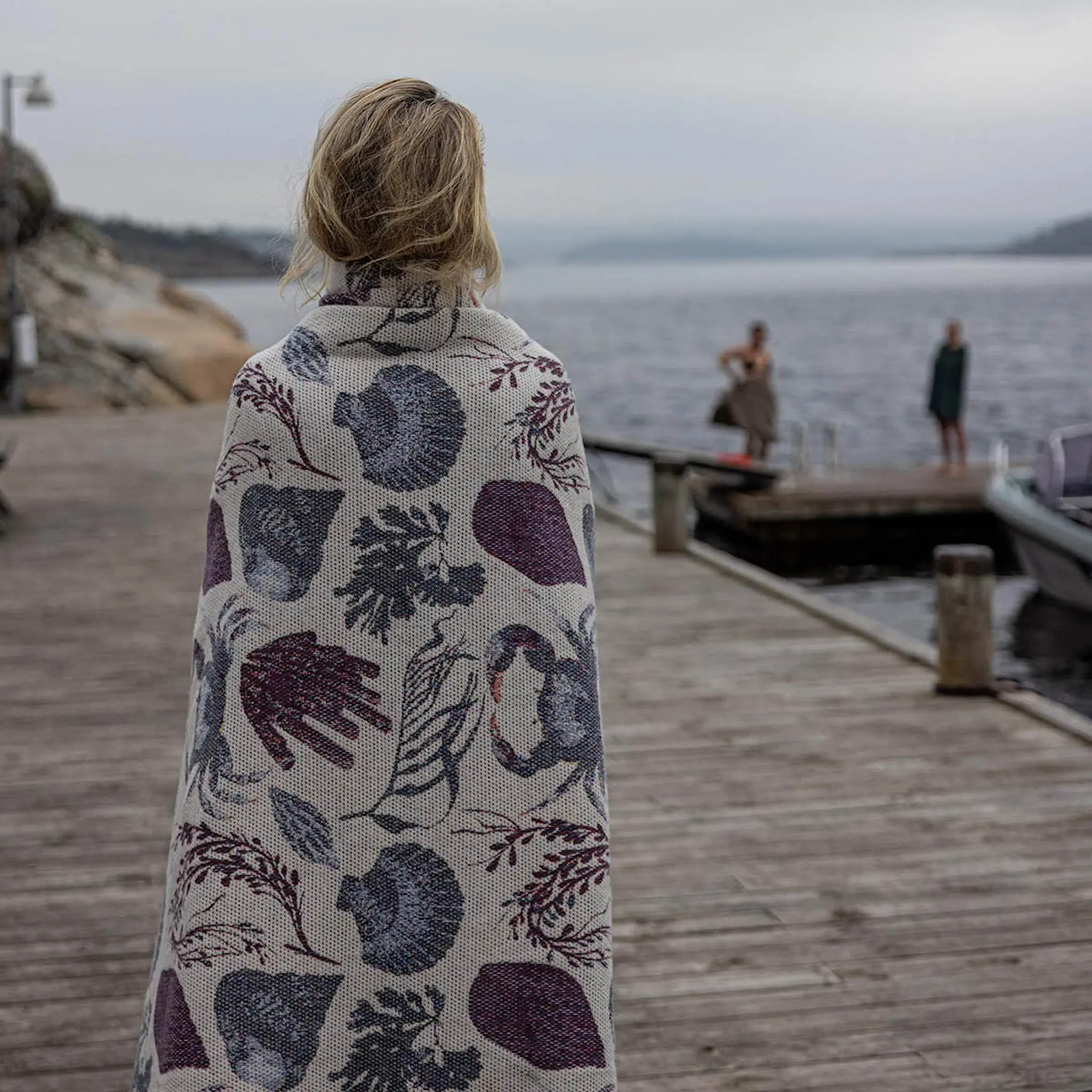 Ekelund Havet Pläd 140x170 cm