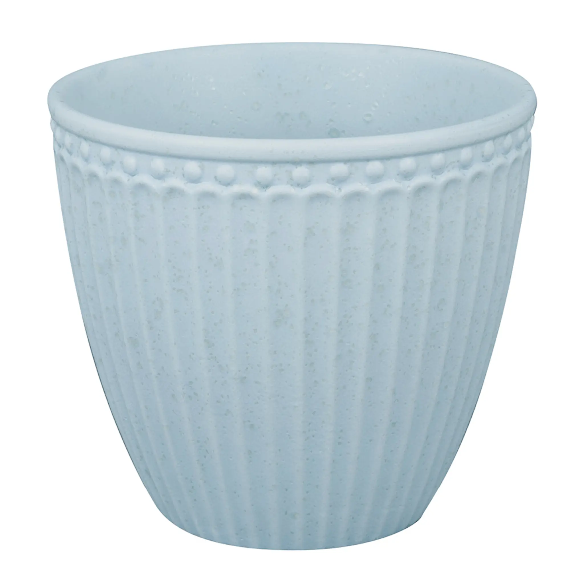GreenGate Everyday Alice lattekopp 35 cl ice blue