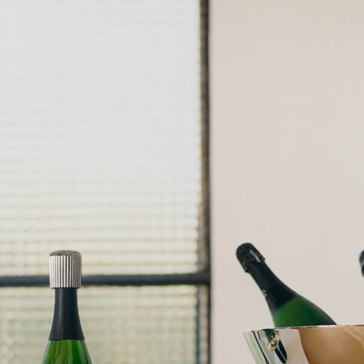 Georg Jensen Bernadotte champagnekork stål