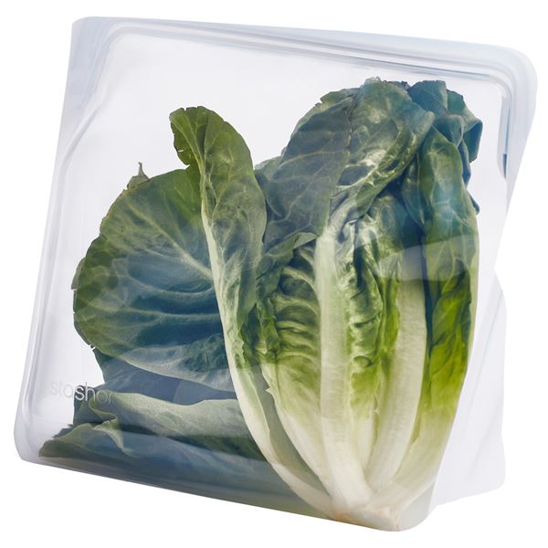 Stasher Stand-Up silikonpose mega 3,07L clear