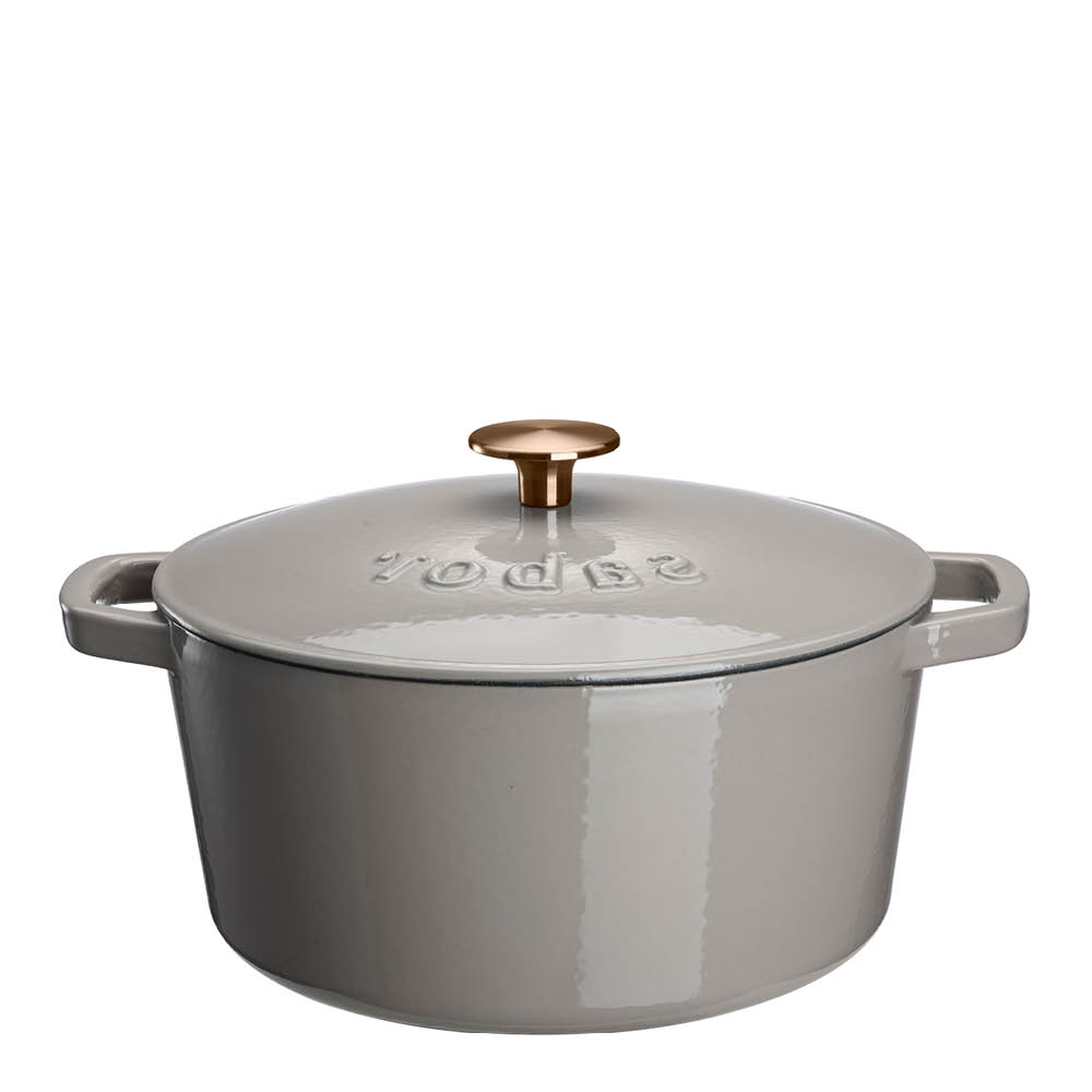 Sabor Støpejernsgryte 4,4L grå