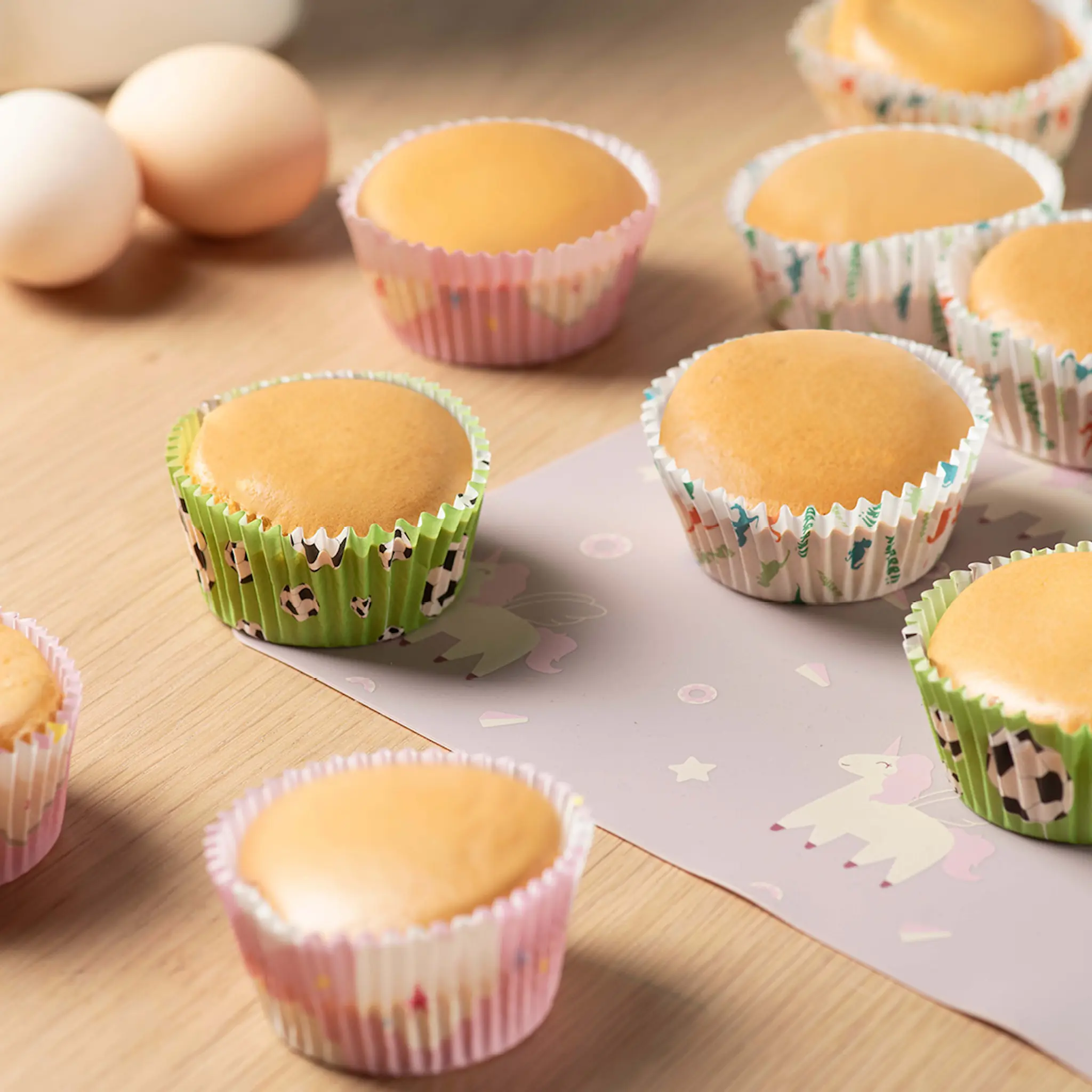 Modern House Chic kids muffinsform 40-pack fotboll