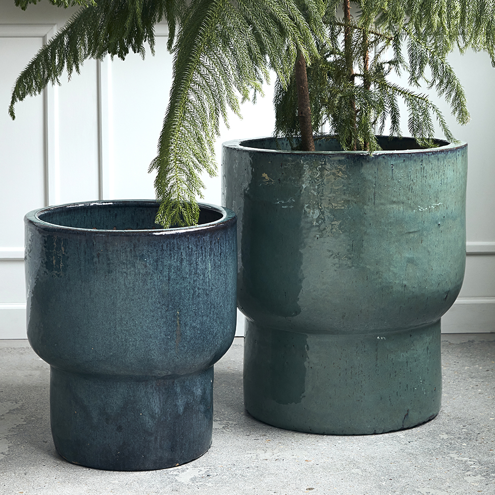 House Doctor Terra krukke 45x40 cm grønn