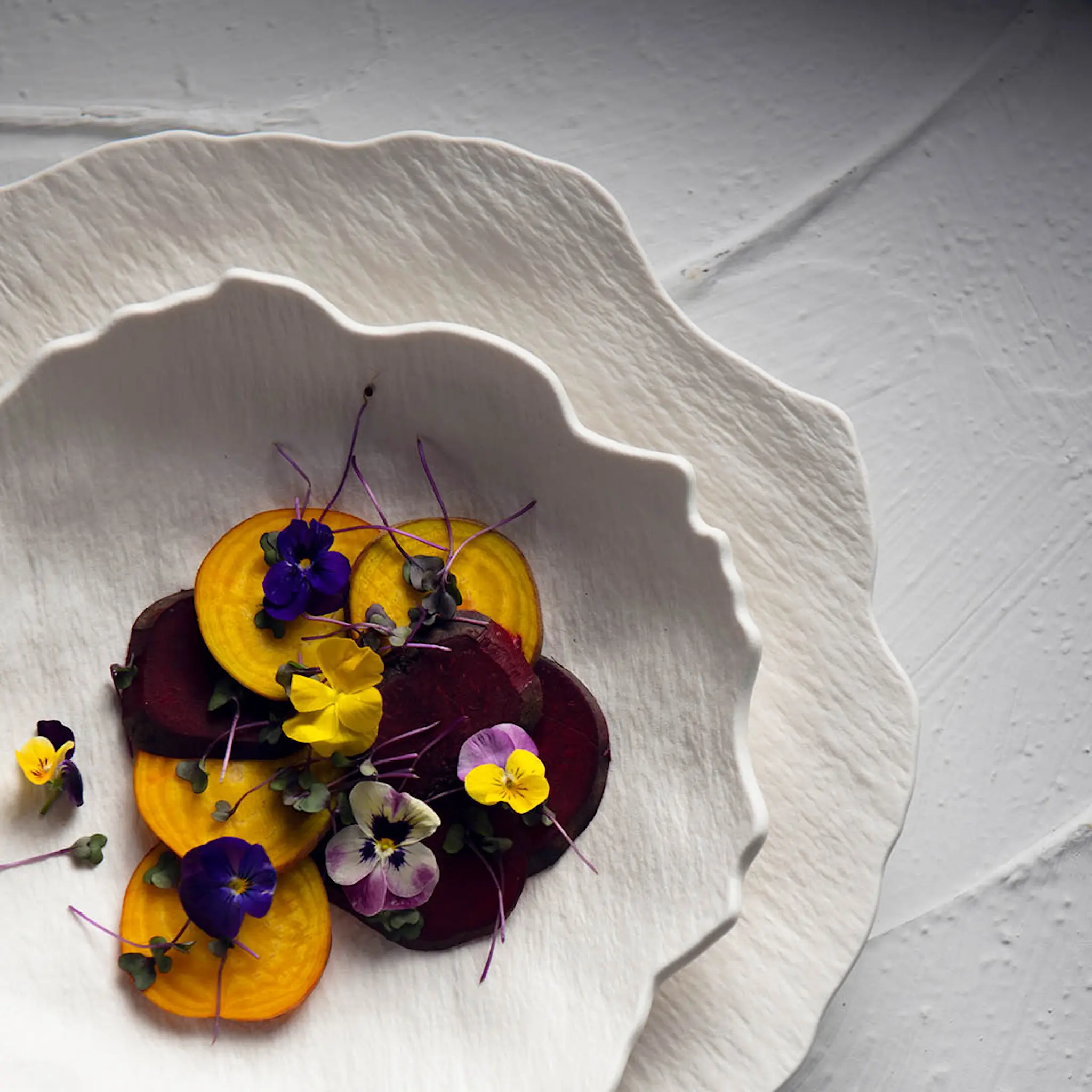 Stiernholm Cloud Tarjoiluastia 23 cm Valkoinen