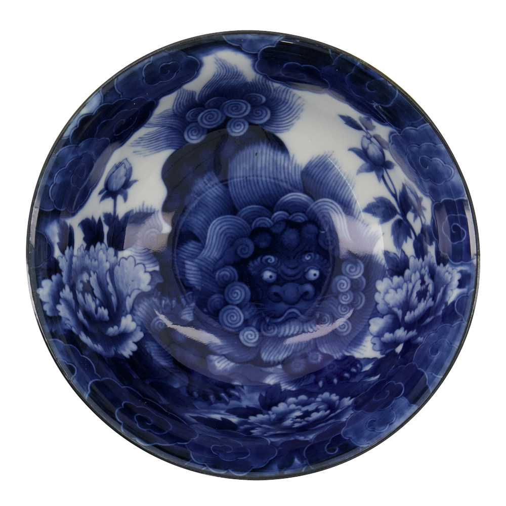 Tokyo Design Studio Japonismlion lion skål tayo small 12,7 cm blue
