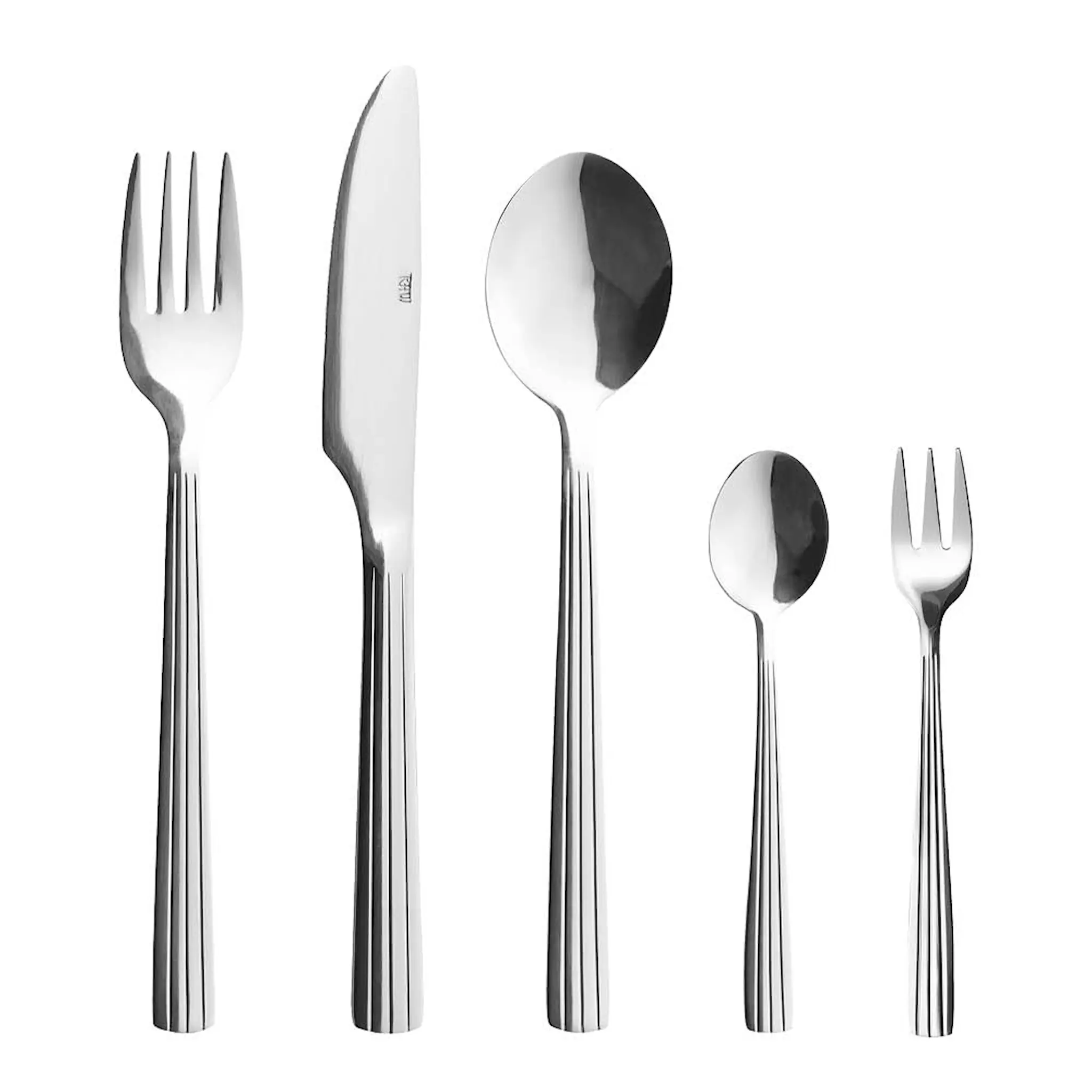 Aida RAW bestickset 60 delar stål