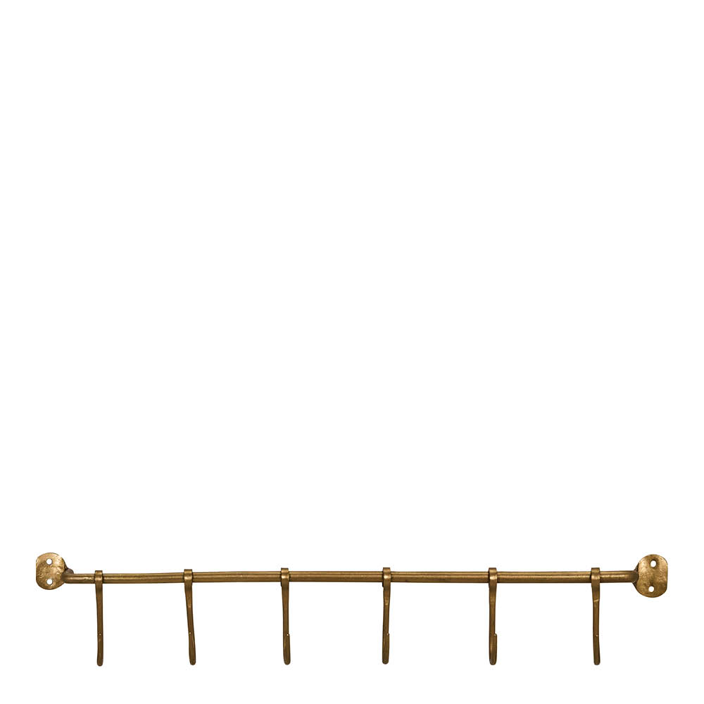 House Doctor Stang med krok 6 stk 60 cm messing