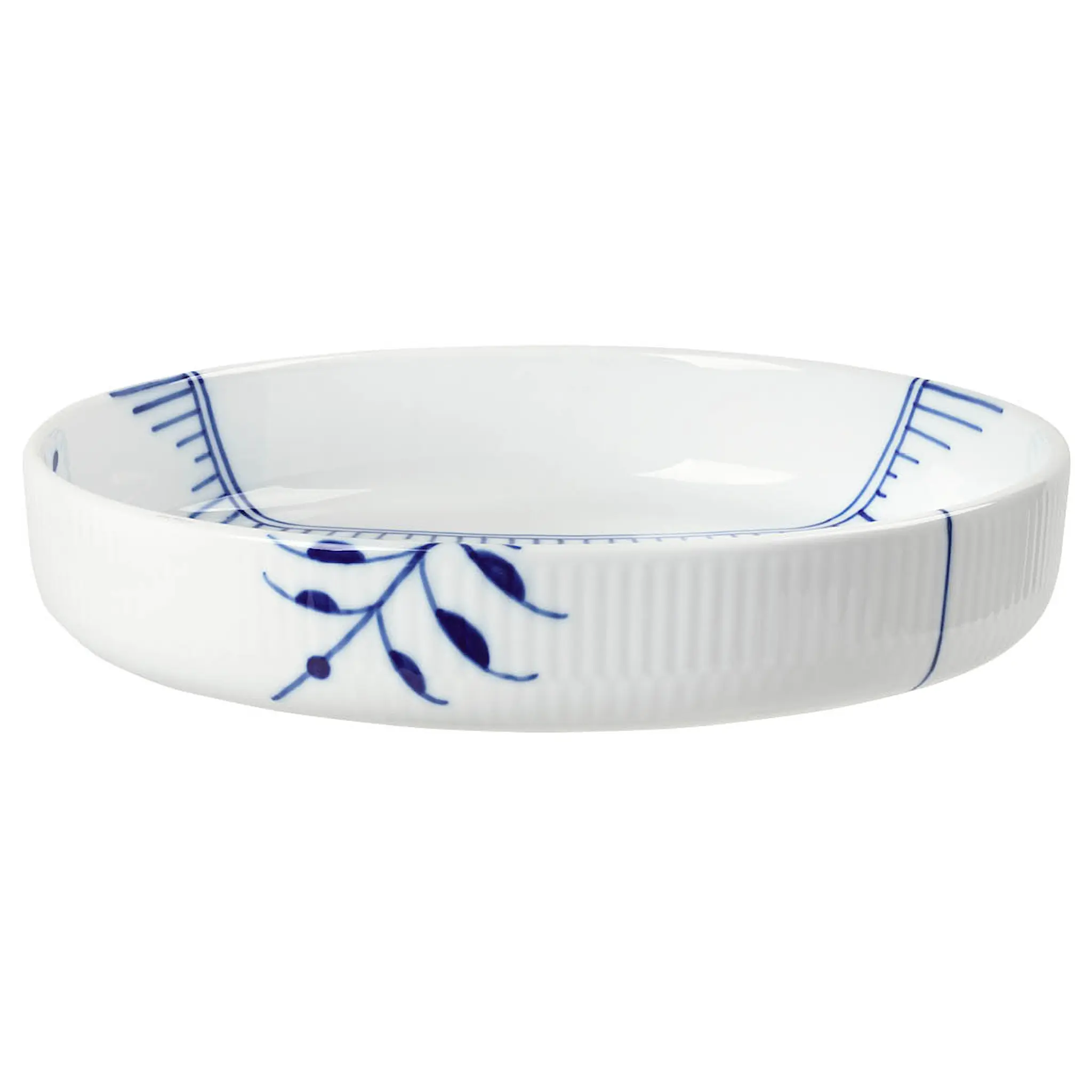 Royal Copenhagen Blue Fluted Mega Ugnsform Rund 27 cm