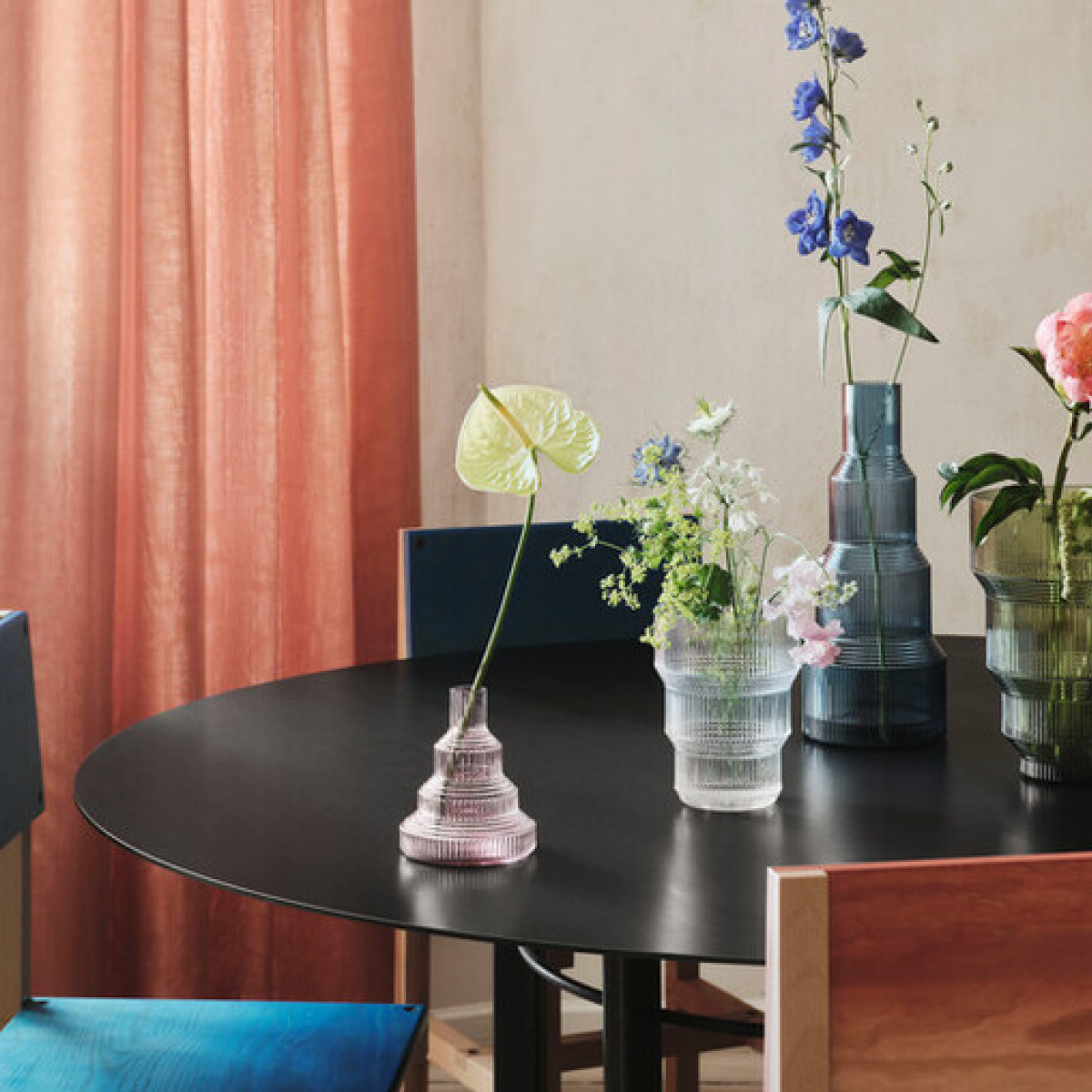 Kosta Boda Pavilion Tulppaanimaljakko 17,3 cm Kirkas