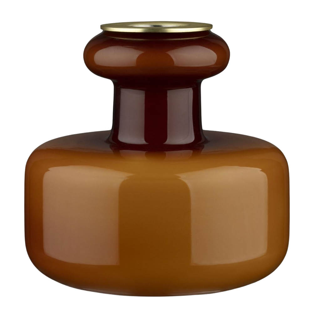 Marimekko - Puteli Kynttilälyhty 10,5 Caramel