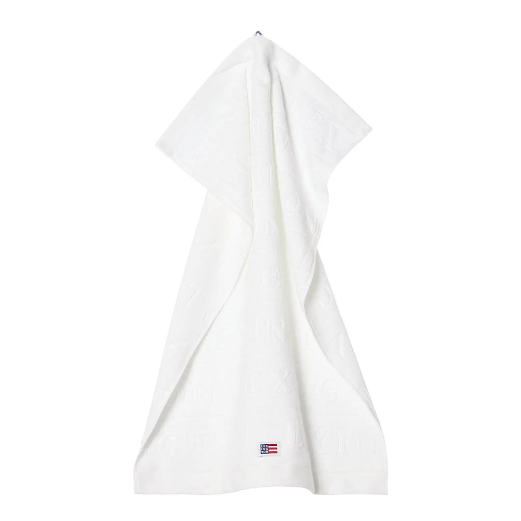 Lexington Handduk velour jacquard 30x50 cm vit