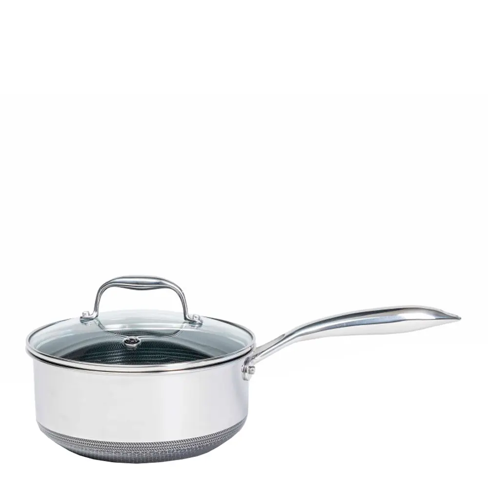 Hybrid Kattilla kannella 2,8 L Hopea/Musta