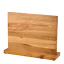 Kaya XL knivställ 34x26 cm magnet på båda sidor Akacia