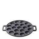 Poffertjes mini plättlagg i gjutjärn 24 cm