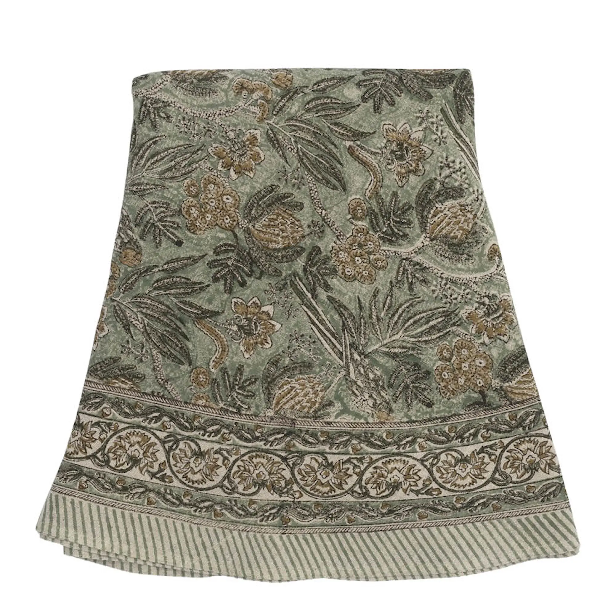 Chamois Parrot duk linne Ø220 cm sea foam