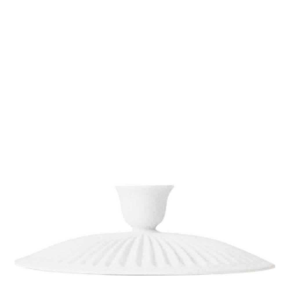 Lyngby Porcelæn Tsè reservdel lock 7,5 cm till tekanna vit