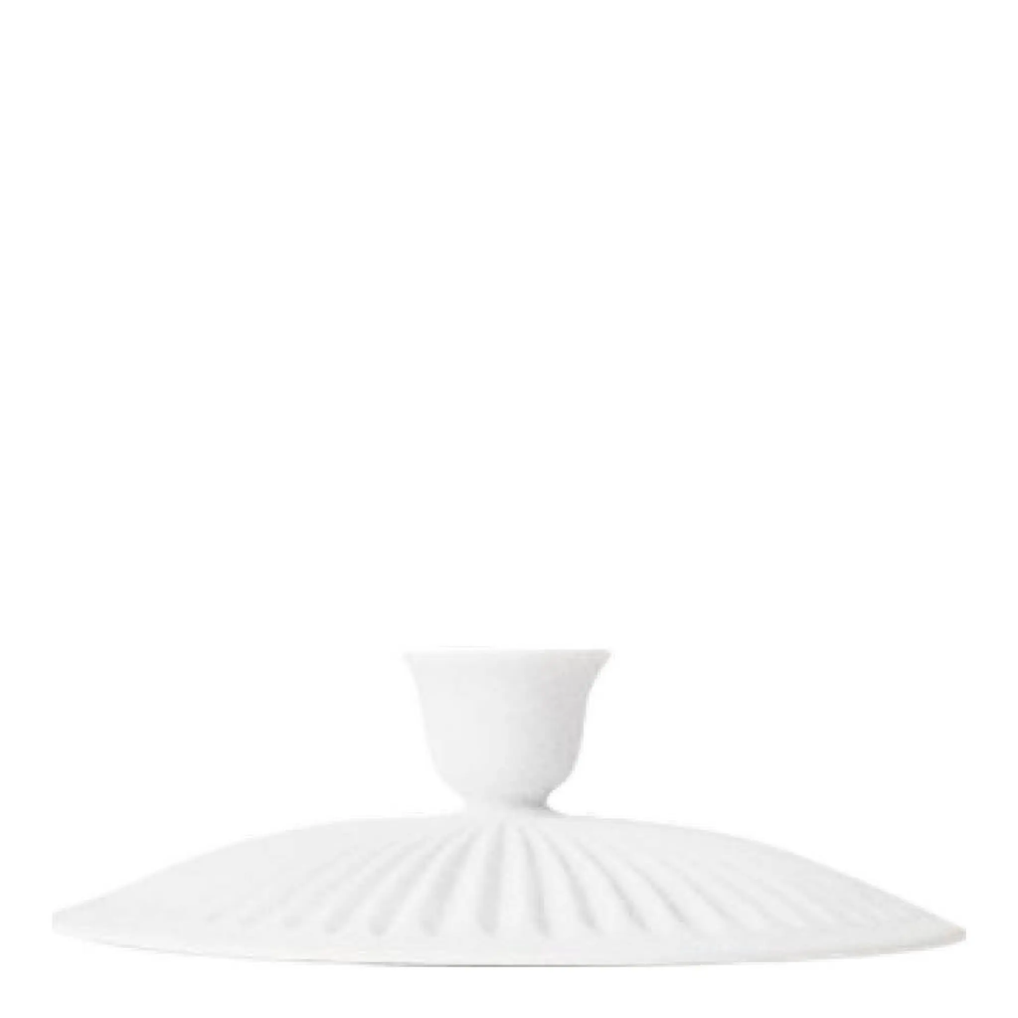 Lyngby Porcelæn Tsè reservdel lock 7,5 cm till tekanna vit