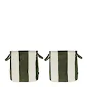 Kara förvaringskorg 32x32x32 cm 2-pack Mörkgrön