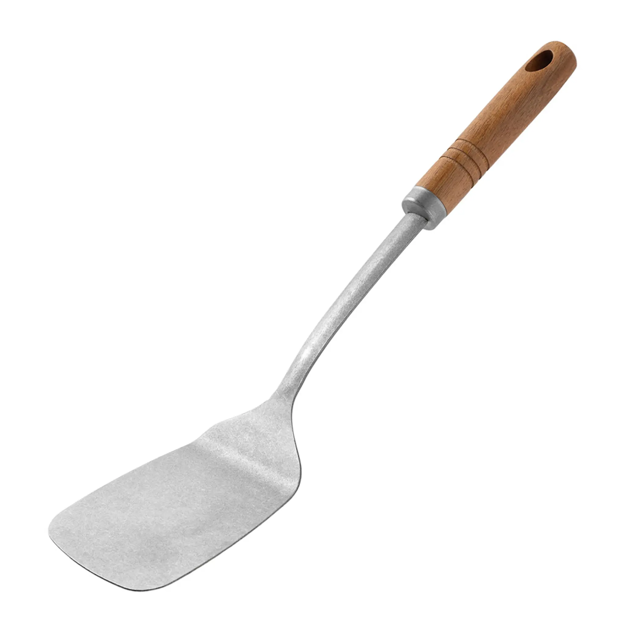 Anders Petter Signerat stekspade 35 cm akaciaträ/borstad stål
