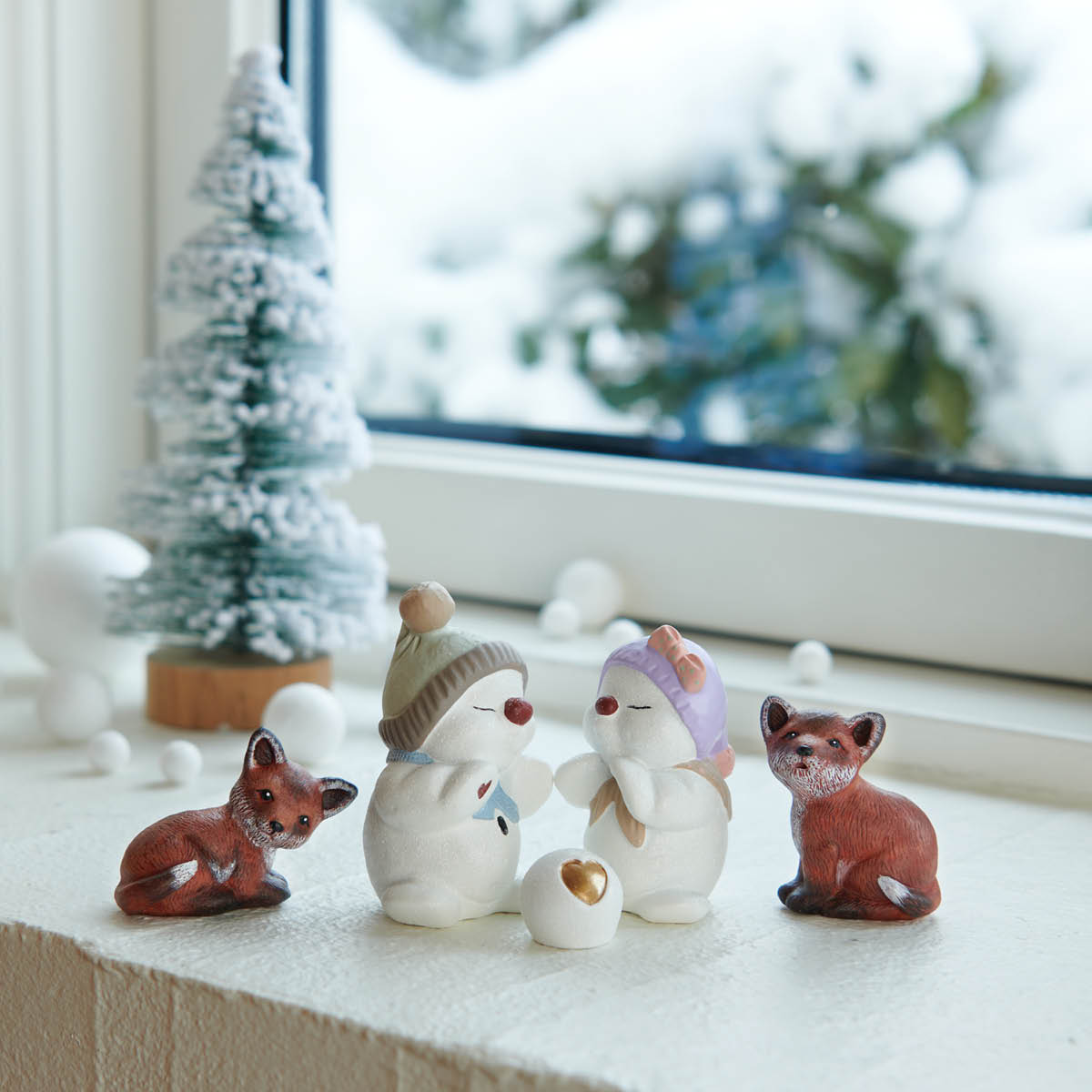 Klarborg Rävungarna Silla & Pajk 4 cm