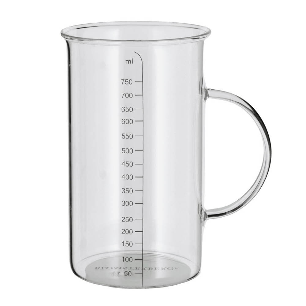 Blomsterberg Målemugge 75 cl borosilikatglass