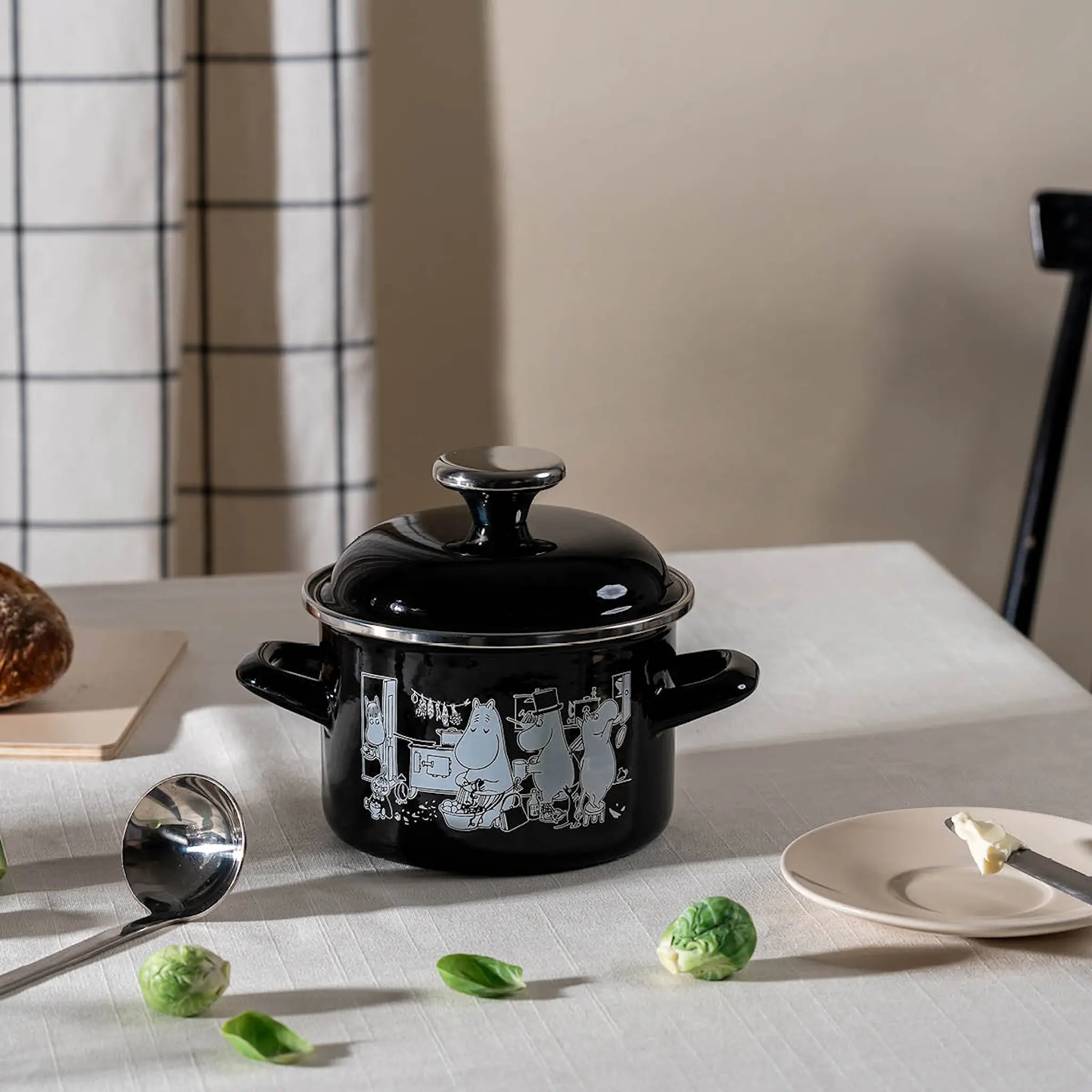 Muurla Mummi kjele På Kjøkkenet 1,5L svart